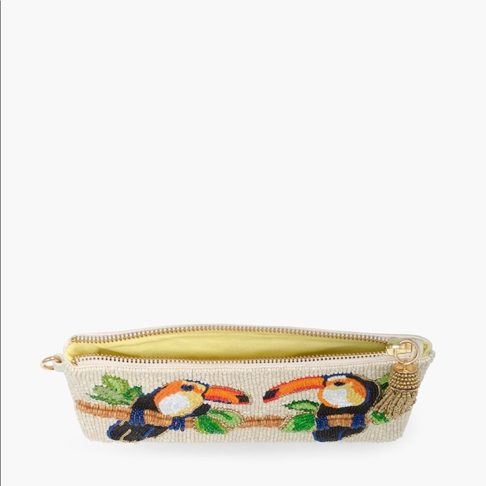 🌊☀️🎋Toucans Beaded Bag LAST ONE! - Picture 4 of 5